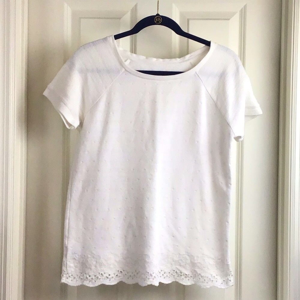 Lou & Grey Lace trim Top